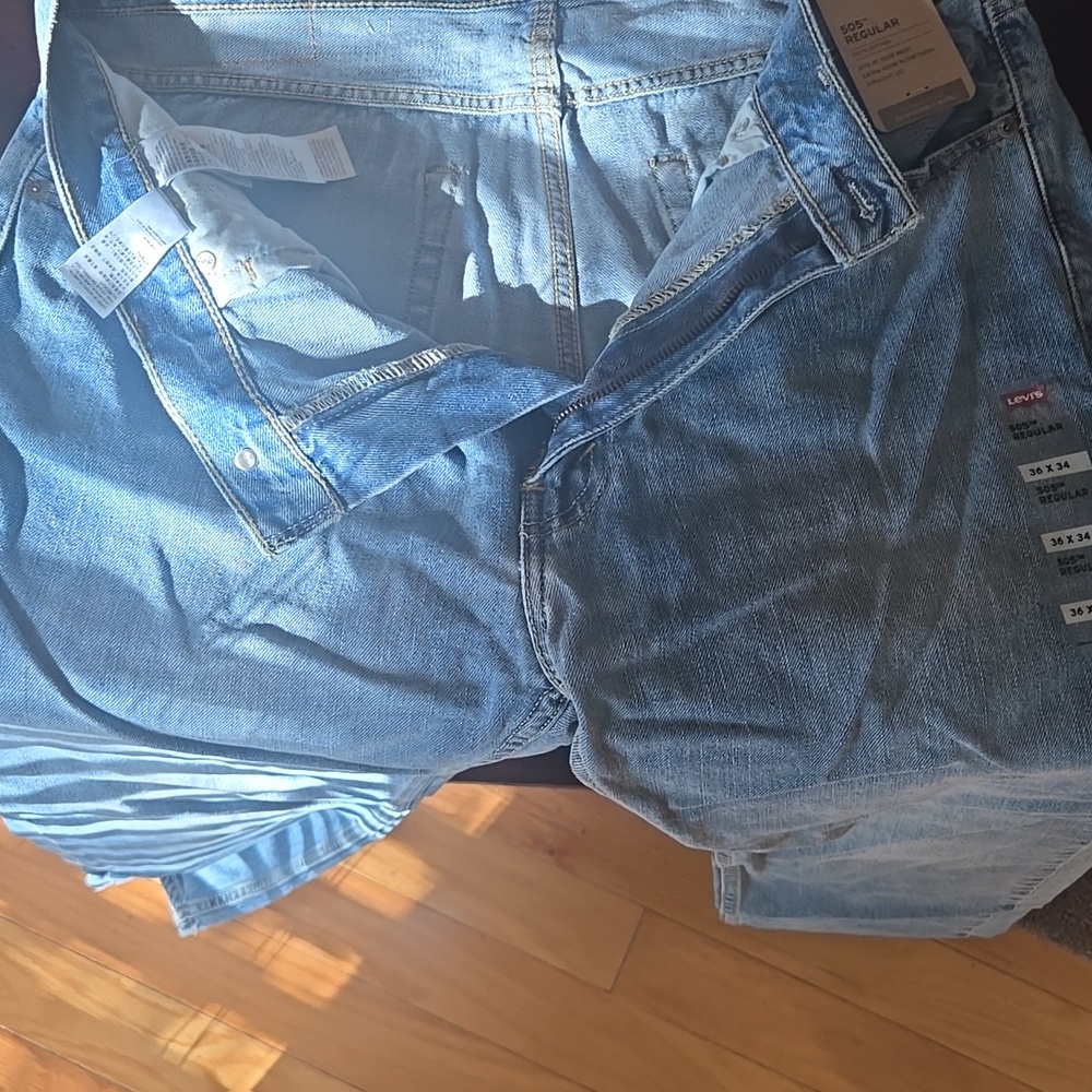 NWT Levi's 505 Regular 36x34 - Picture 2 of 6